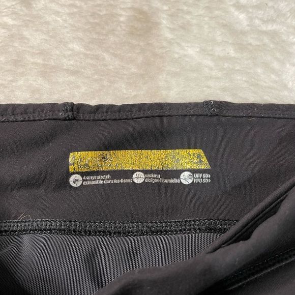 Lole Black Cropped Workout Athletic Leggings - Picture 4 of 7